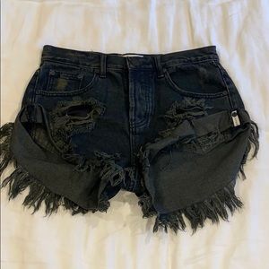 One Teaspoon Bandits Jean shorts